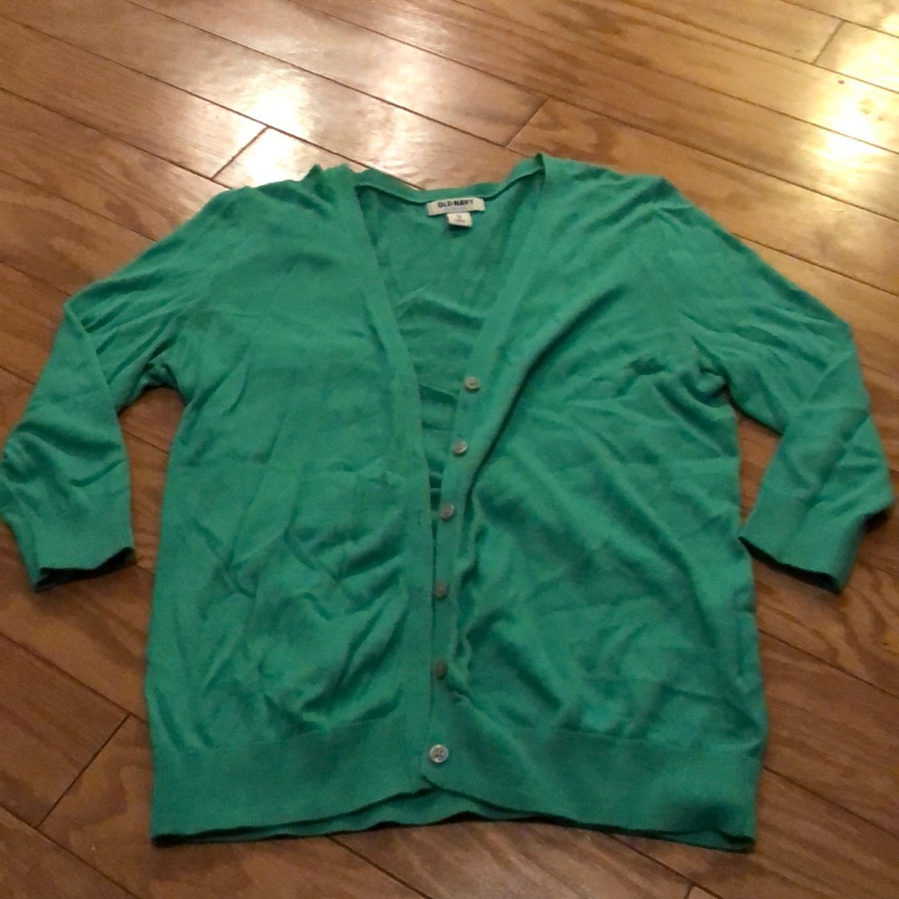 Old Navy 3/4 Sleeve Button Up Cardigan Size XS